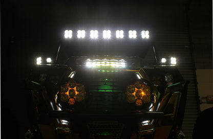 S8 10 Inch Hood Mount Light Bar Kit
