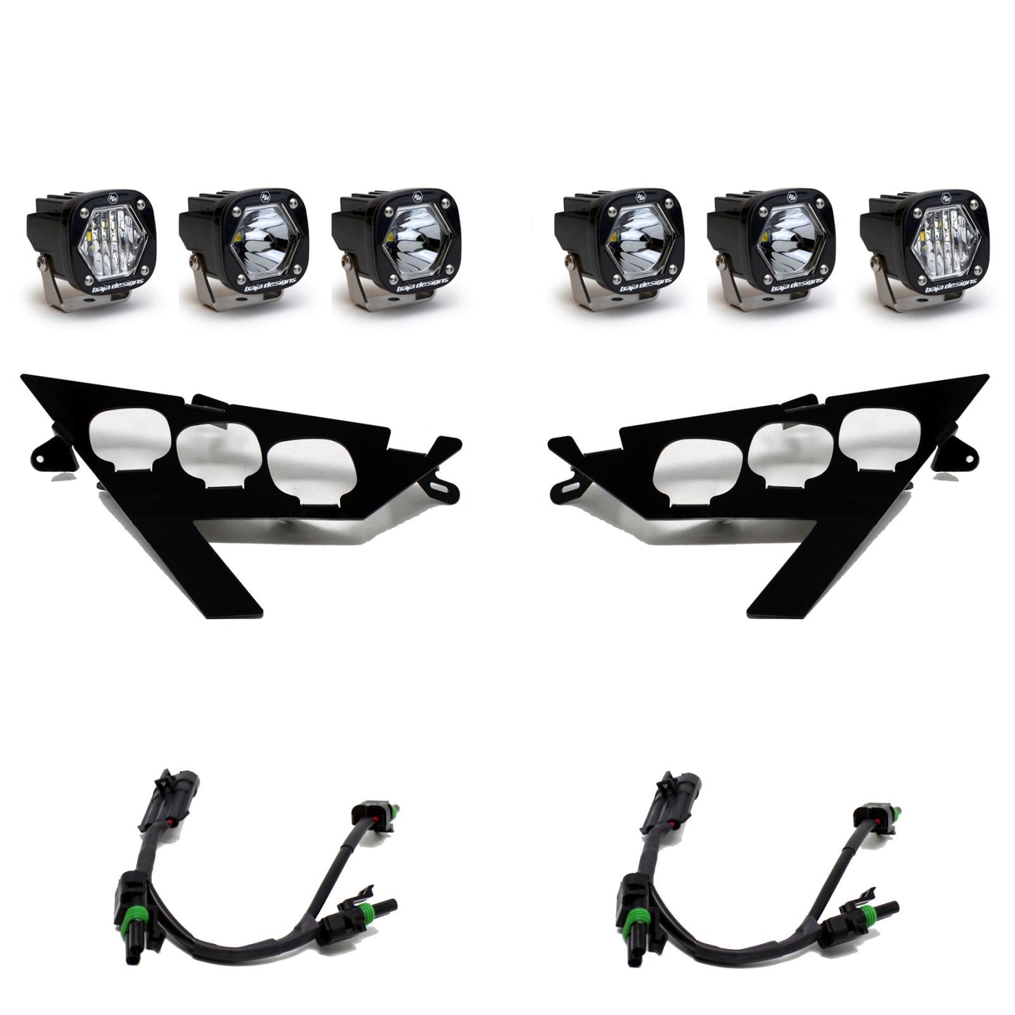 S1 Triple LED/Laser Headlight Kit