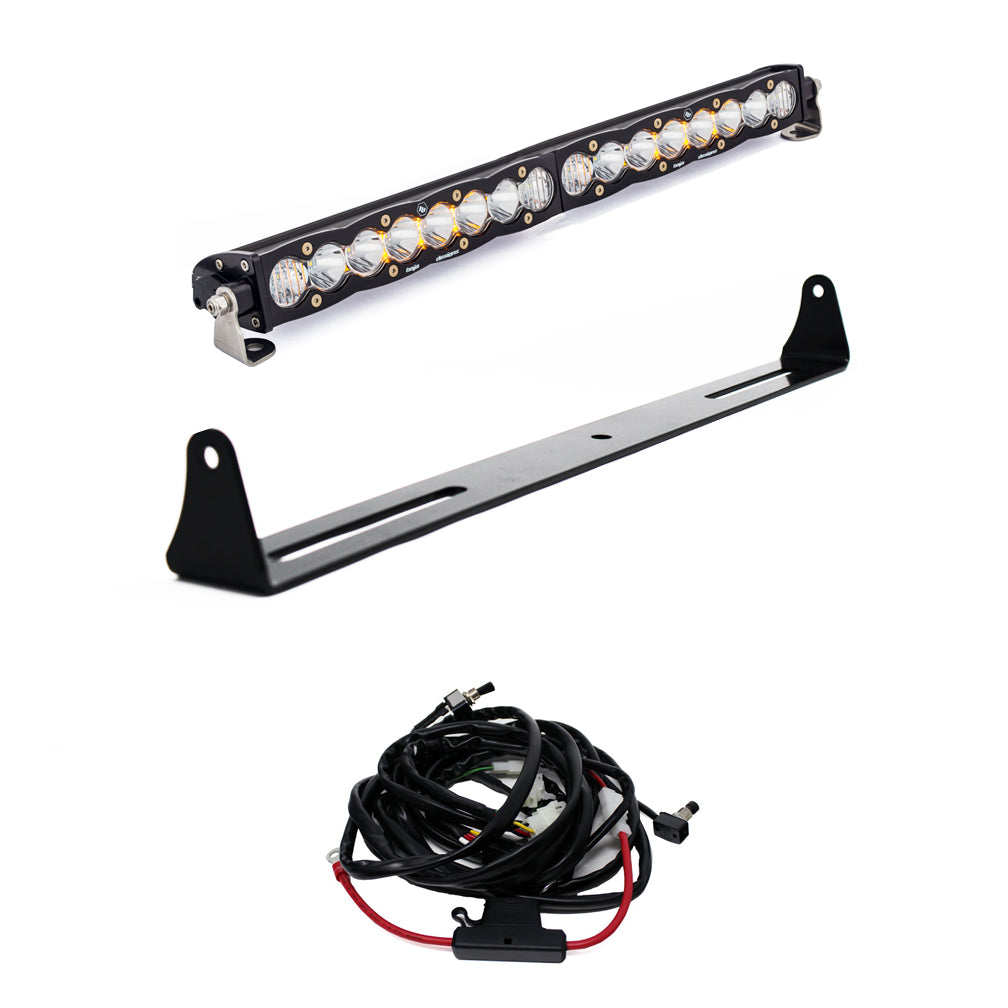 S8 20 Inch Bumper Light Bar Kit