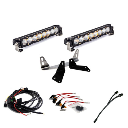 S8 Dual 10 Inch Grille Light Bar Kit