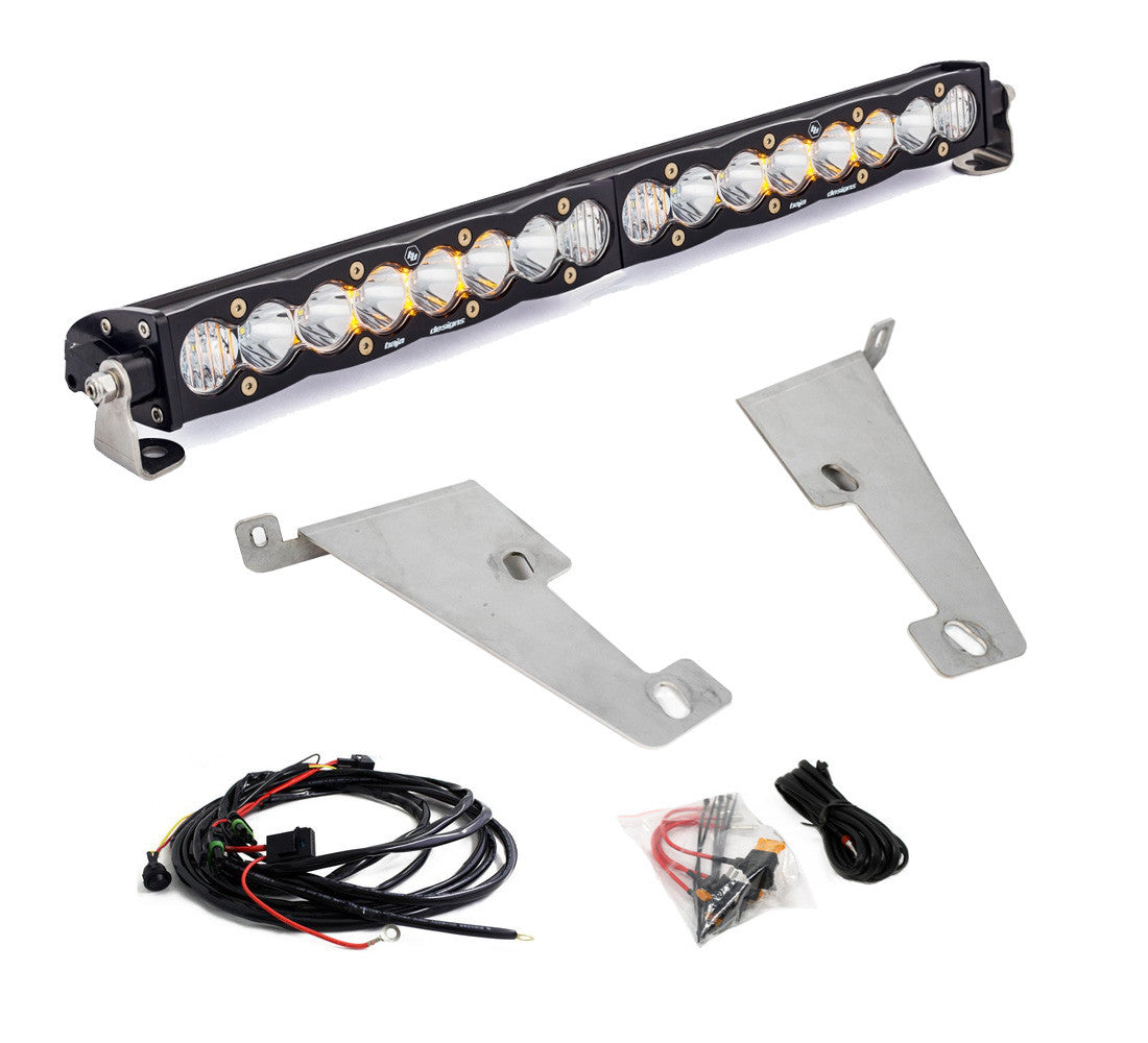 S8 20 Inch Behind Bumper Light Bar Kit