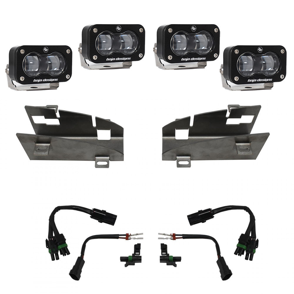 Dodge/Ram Dual S2 SAE Fog Pocket Light Kit