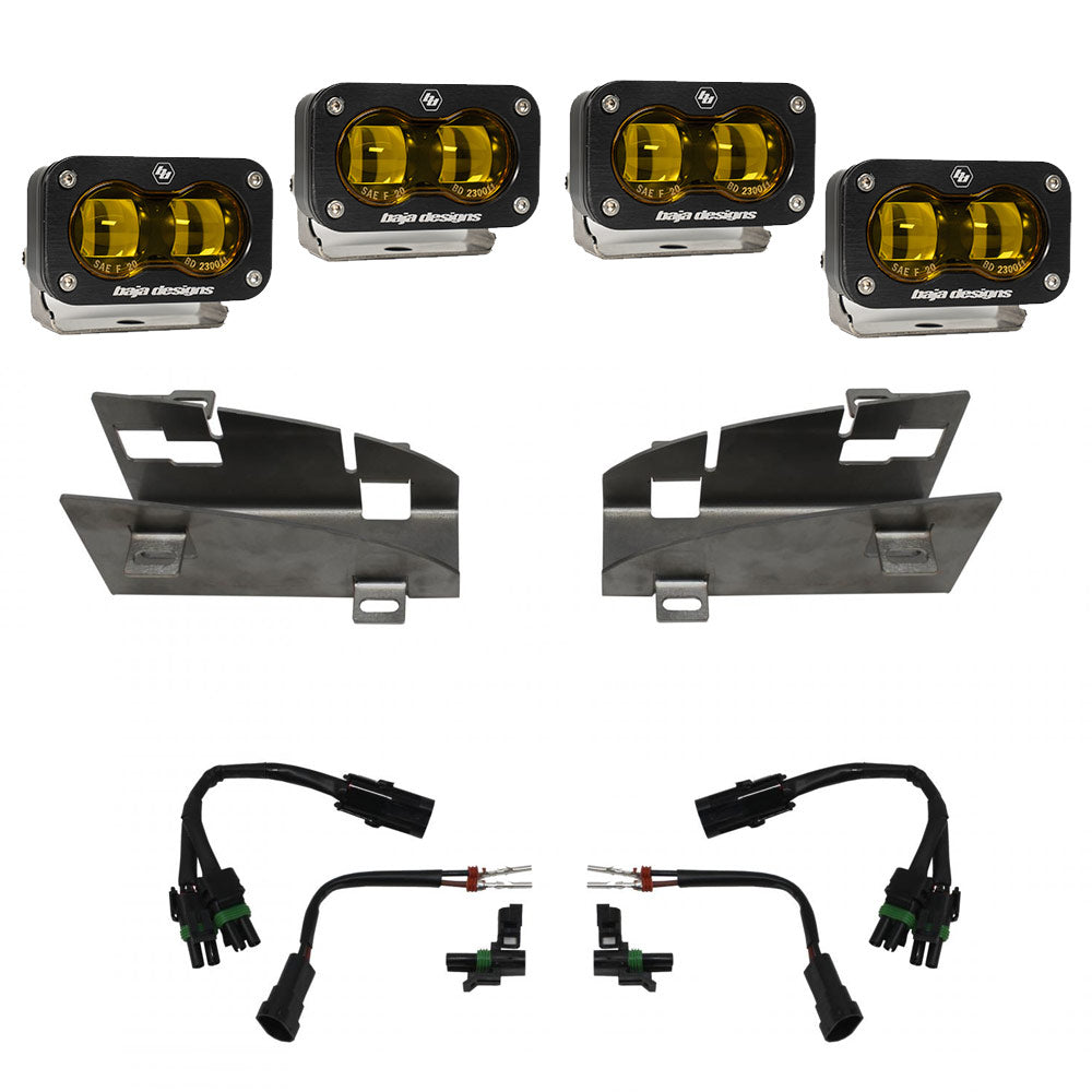 Dodge/Ram Dual S2 SAE Fog Pocket Light Kit