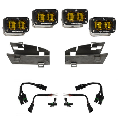 Dodge/Ram Dual S2 SAE Fog Pocket Light Kit