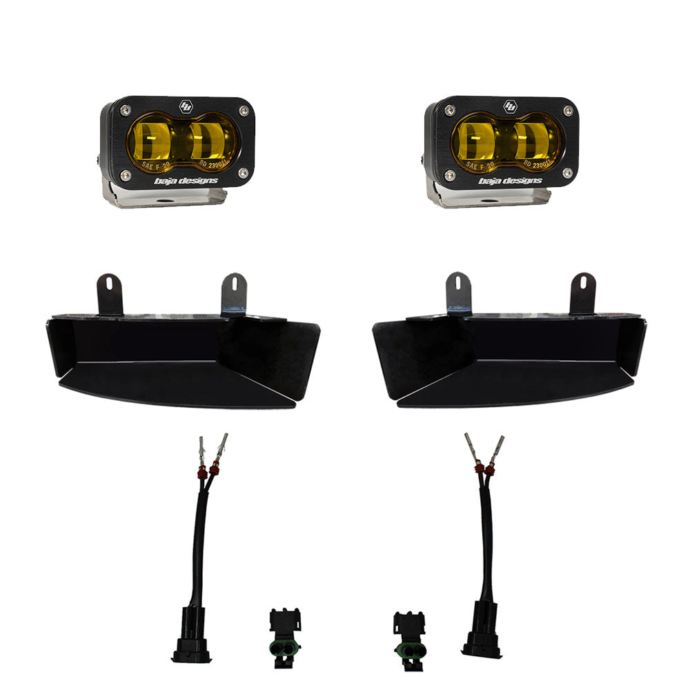 Dodge  Ram S2 SAE Fog Pocket Light Kit