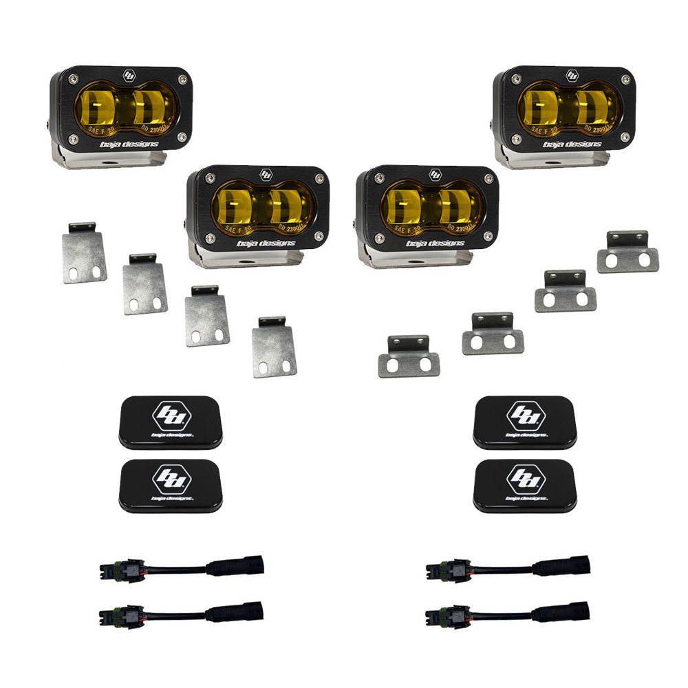 Ford Raptor S2 SAE Dual Fog Pocket Kit
