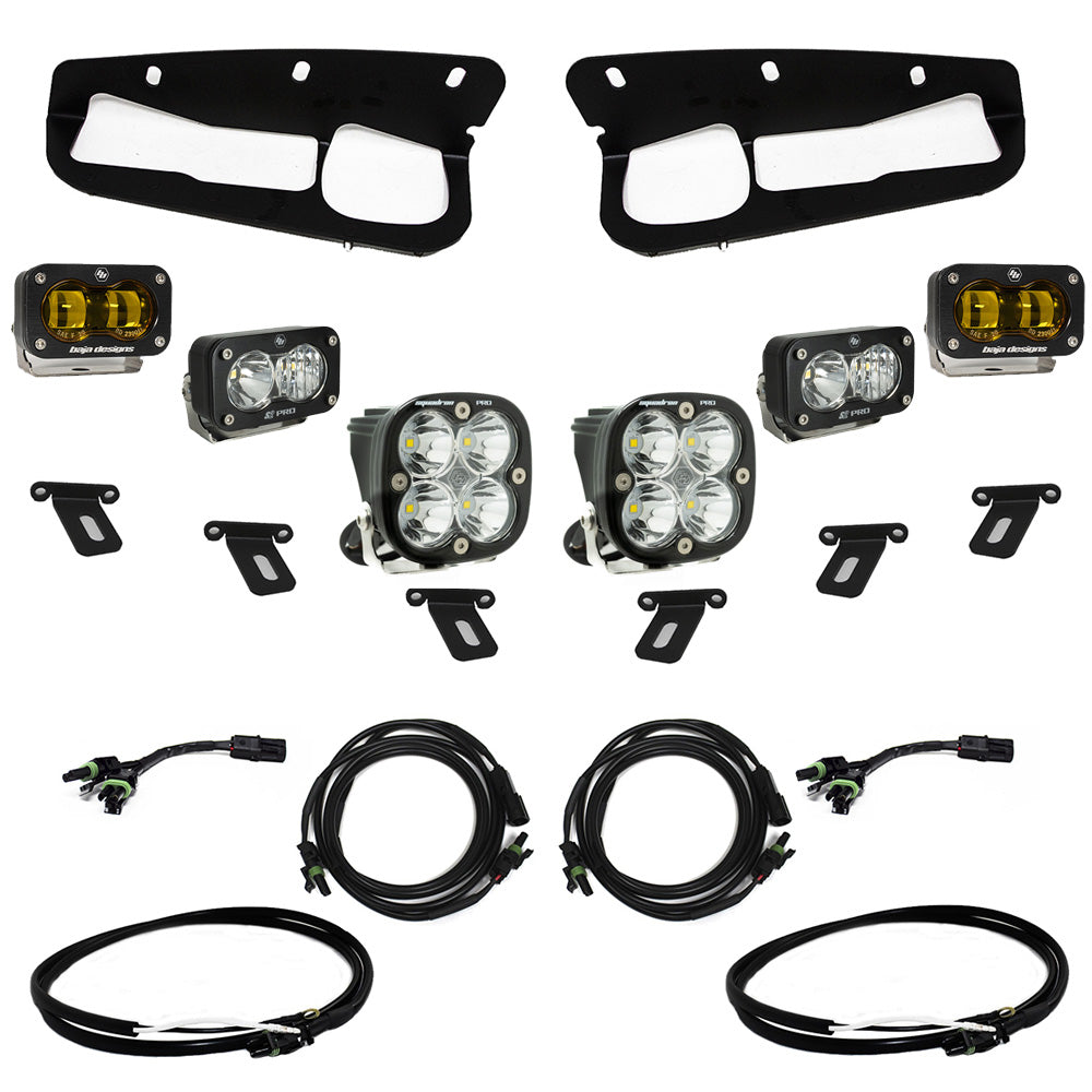 Ford Bronco S2 SAE “Pro” Fog Pocket Light Kit