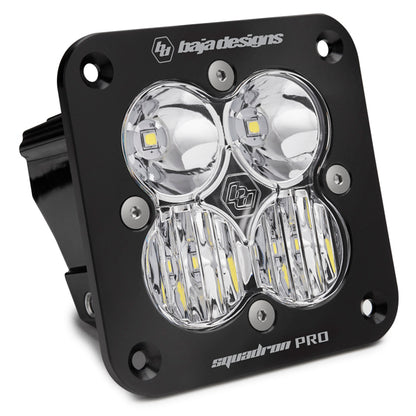 Squadron Pro Black Flush Mount LED Auxiliary Light Pod