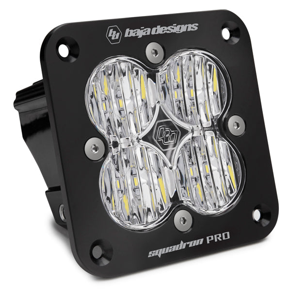 Squadron Pro Black Flush Mount LED Auxiliary Light Pod