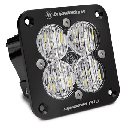 Squadron Pro Black Flush Mount LED Auxiliary Light Pod