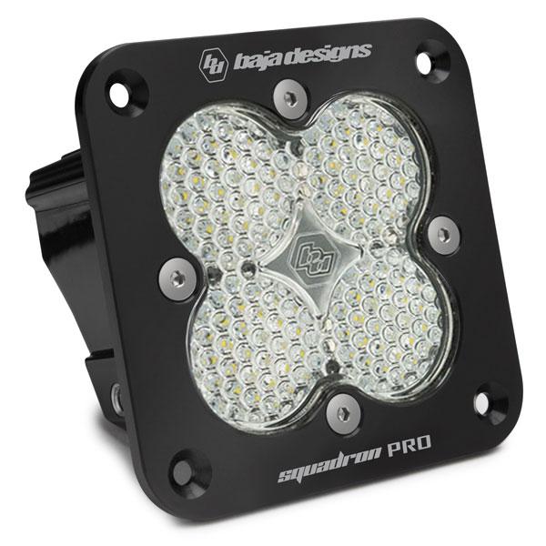 Squadron Pro Black Flush Mount LED Auxiliary Light Pod