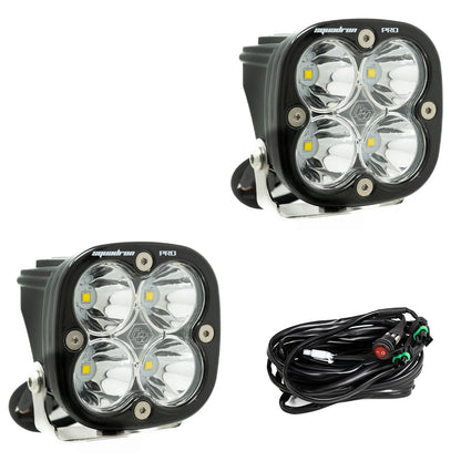 Squadron Pro Black LED Auxiliary Light Pod Pair