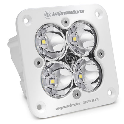 Squadron Sport White Flush Mount LED Auxiliary Light Pod