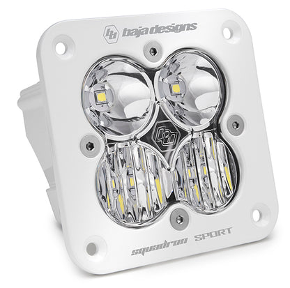 Squadron Sport White Flush Mount LED Auxiliary Light Pod