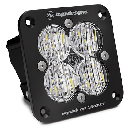 Squadron Sport Black Flush Mount LED Auxiliary Light Pod