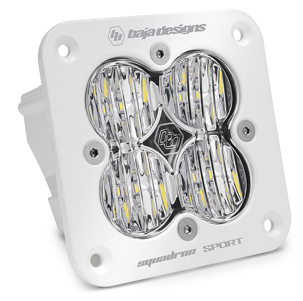 Squadron Sport White Flush Mount LED Auxiliary Light Pod