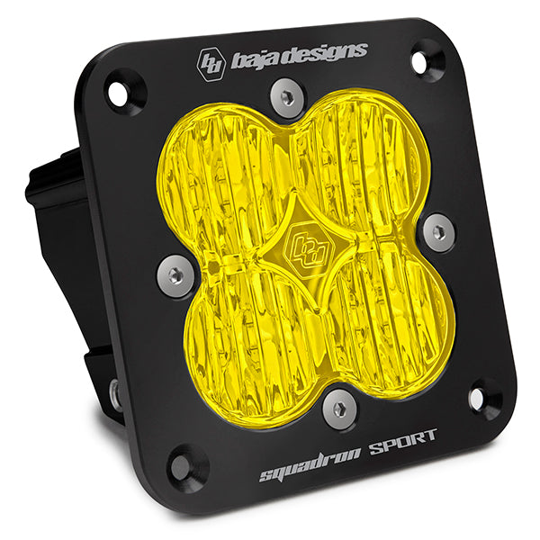 Squadron Sport Black Flush Mount LED Auxiliary Light Pod