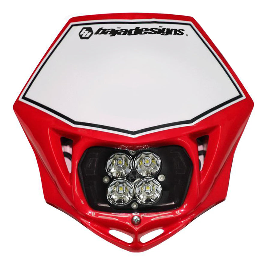 Motorcycle Squadron Sport (A/C) Headlight Kit W/ Shell