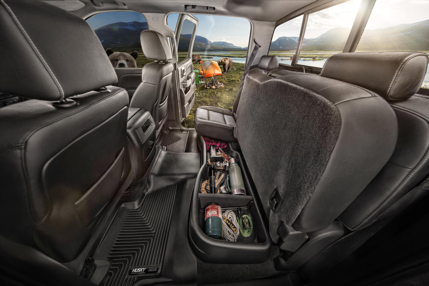 Husky Under Seat Storage Box 09001