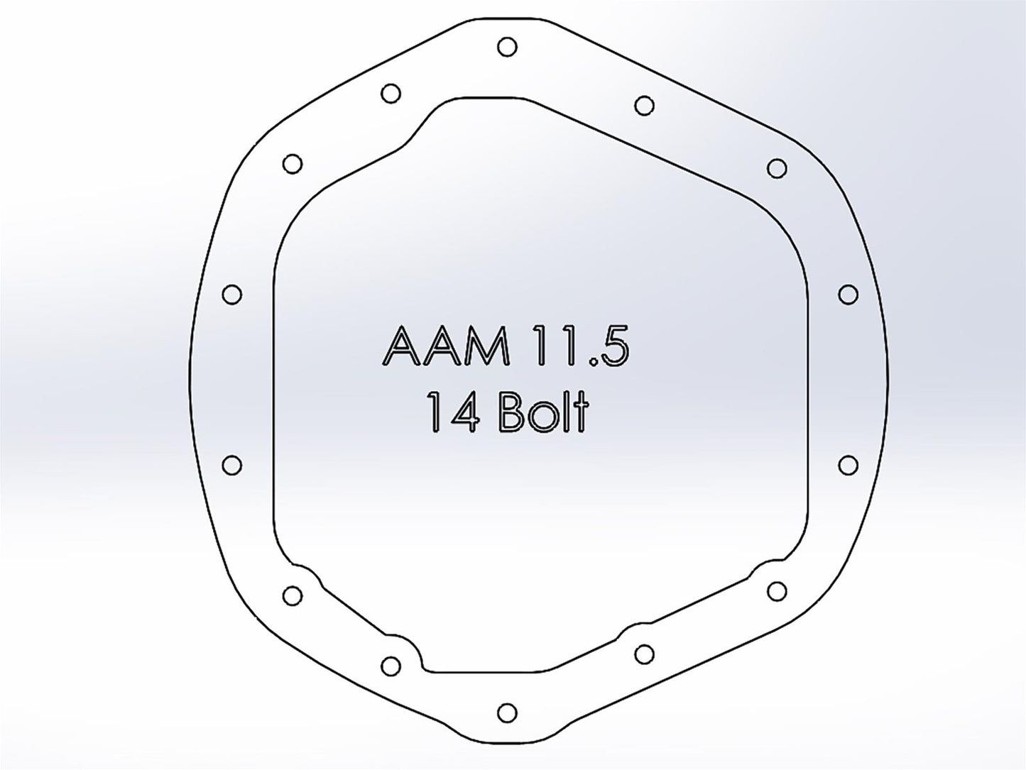 aFe Pro Series Differential Covers 46-71061B