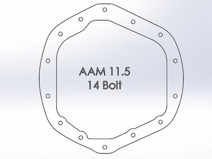 aFe Pro Series Differential Covers 46-71061B