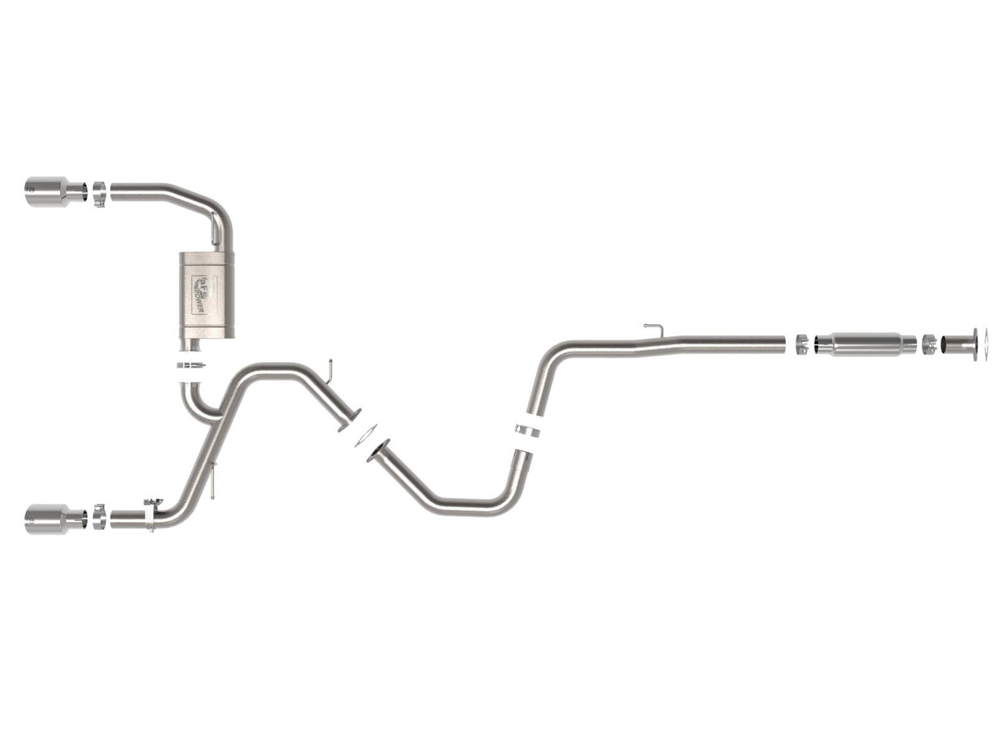 AFE Power Exhaust Systems 49-37028-P