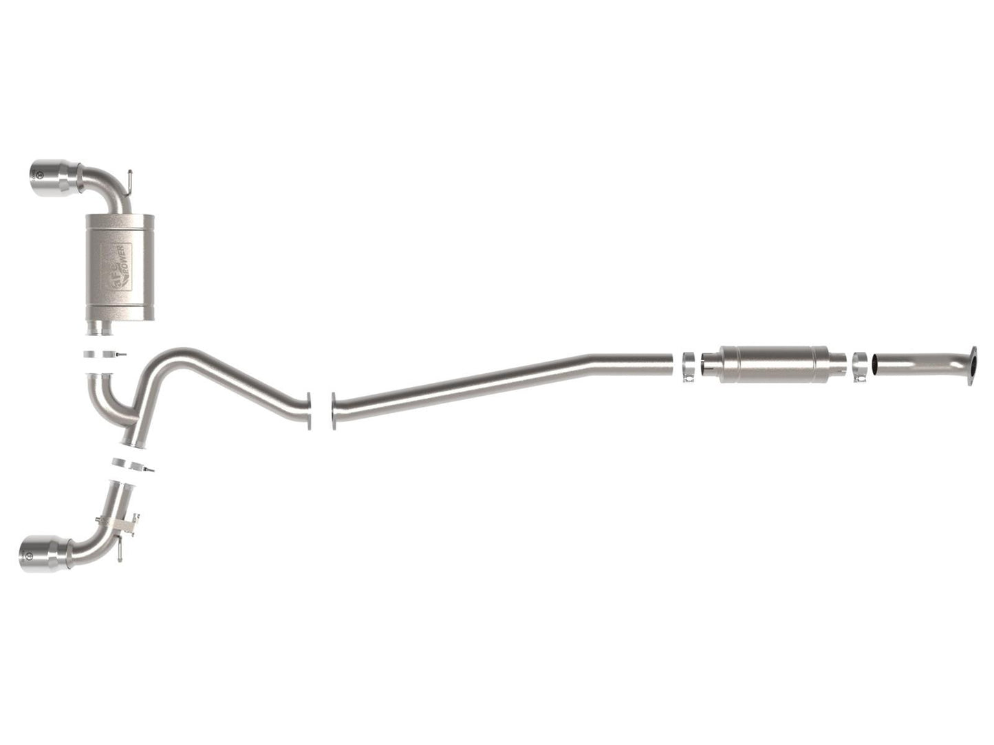 AFE Power Exhaust Systems 49-37033-P