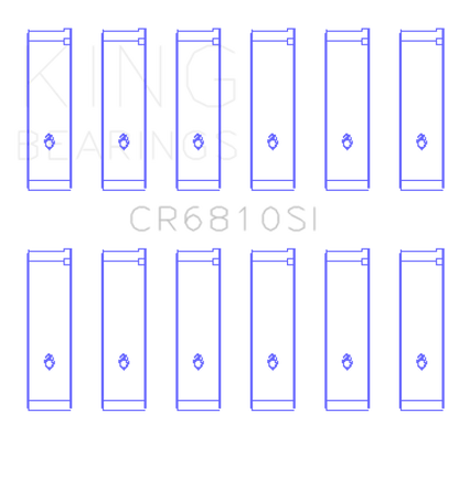 King SI-Series Rod Bearings CR6810SI026