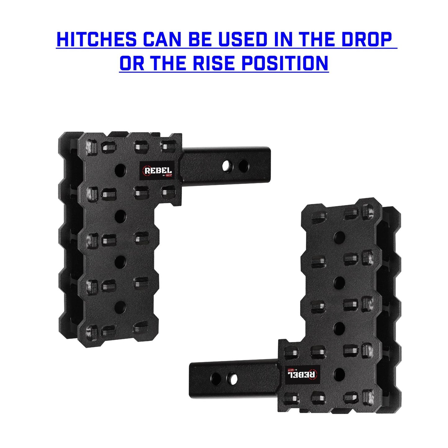 Gen-Y Phantom X Tactical Adjustable Drop Hitches GH-13154X