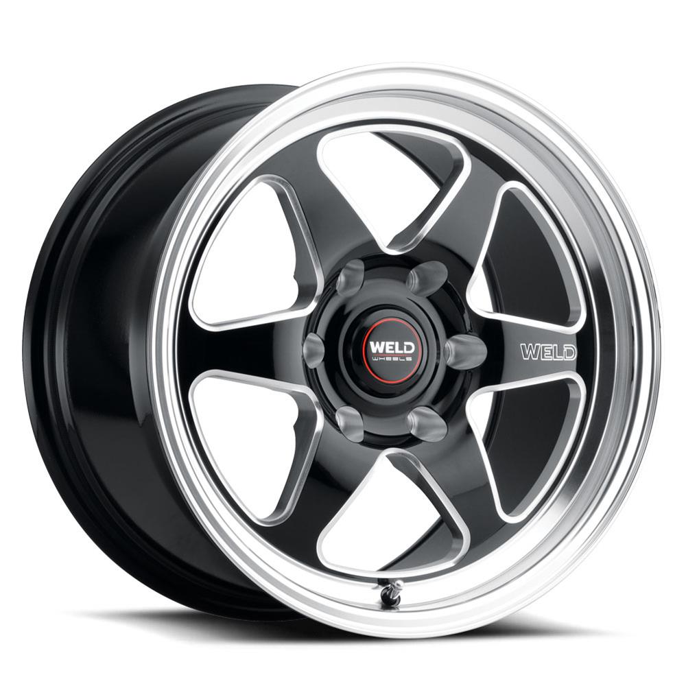 Weld Performance Ventura 6 Drag Gloss Black Wheels S15670089P42