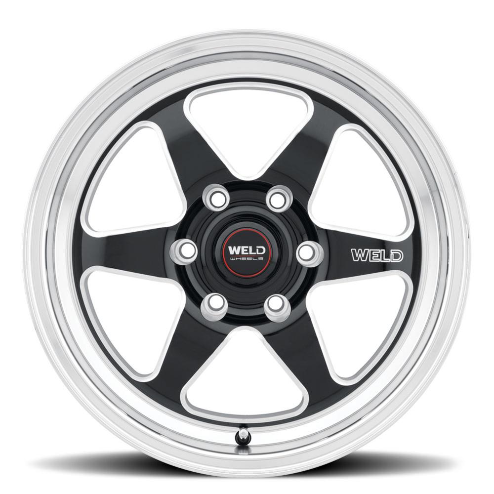 Weld Performance Ventura 6 Drag Gloss Black Wheels S15670089P42