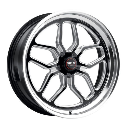 Weld Performance Laguna Drag Gloss Black Wheels S152B0071P22