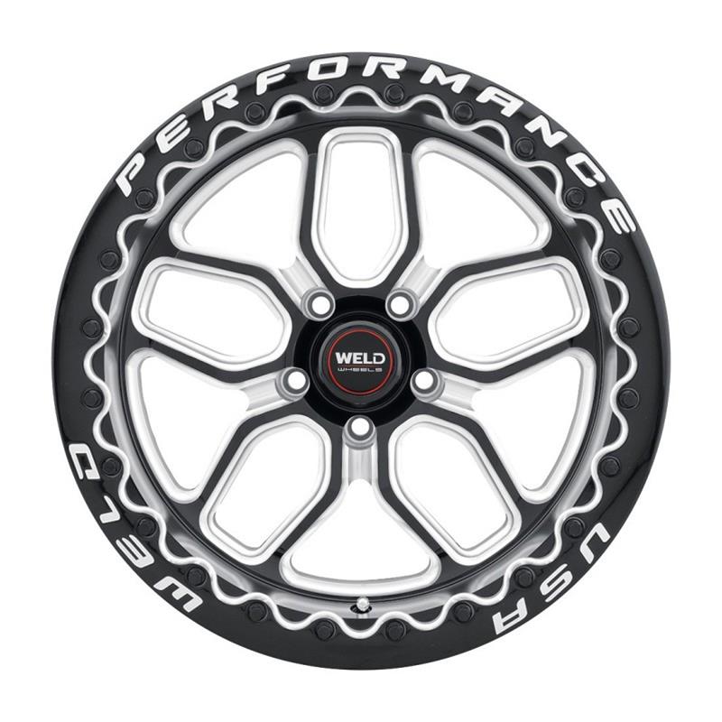 Weld Performance Laguna Beadlock Gloss Black Wheels S90780071P30