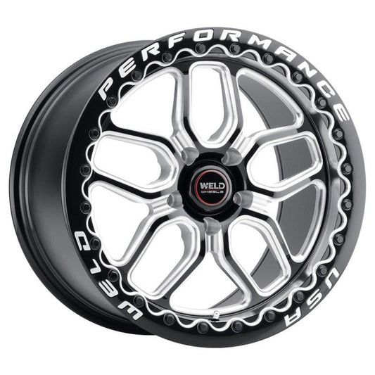 Weld Performance Laguna Beadlock Gloss Black Wheels S90780071P30