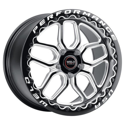 Weld Performance Laguna Beadlock Gloss Black Wheels S90770045P40