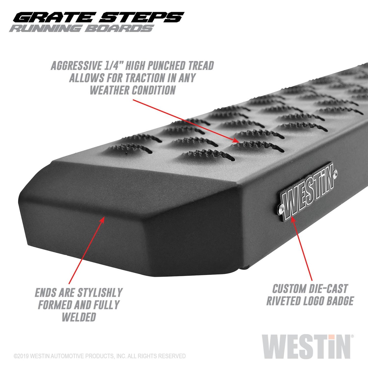 Westin Grate Steps Running Boards 27-74715