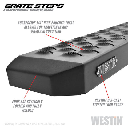 Westin Grate Steps Running Boards 27-74715
