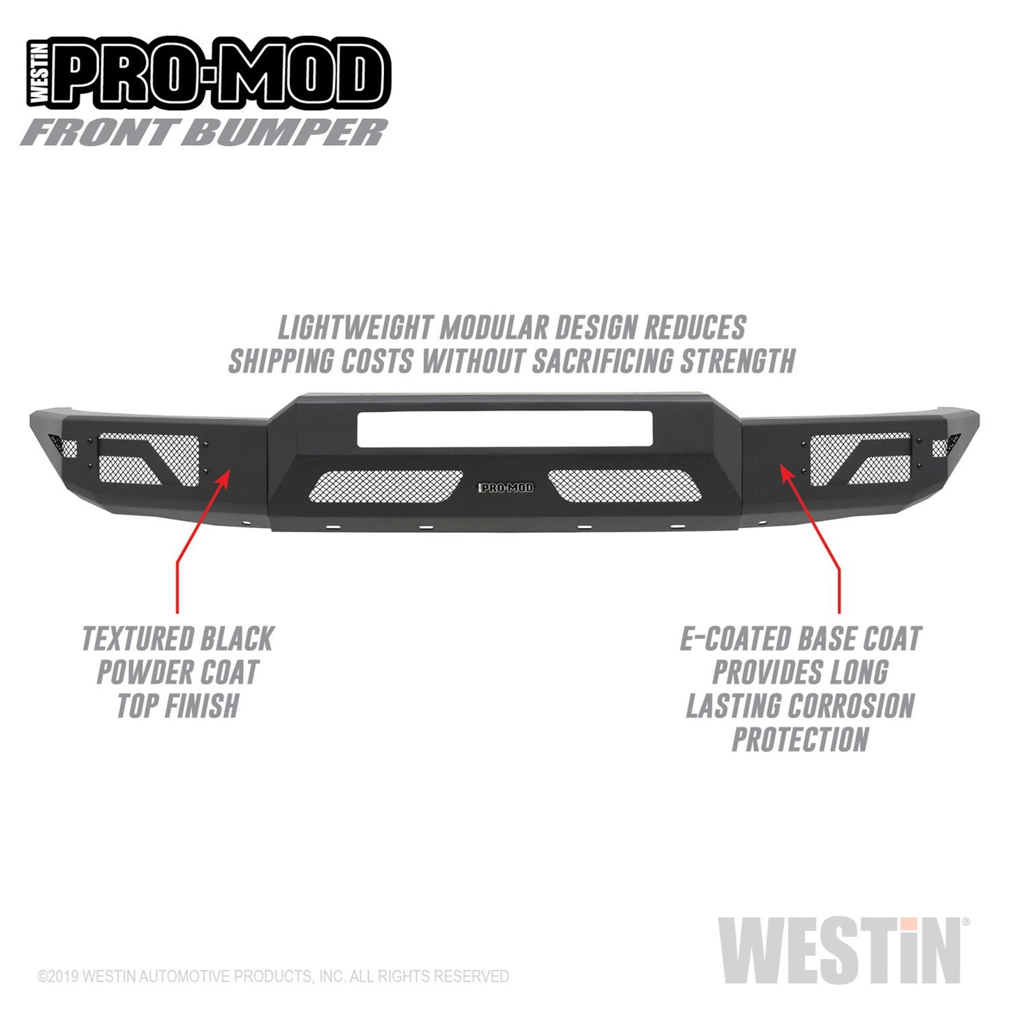 Westin Pro-Mod Front Bumpers 58-41055