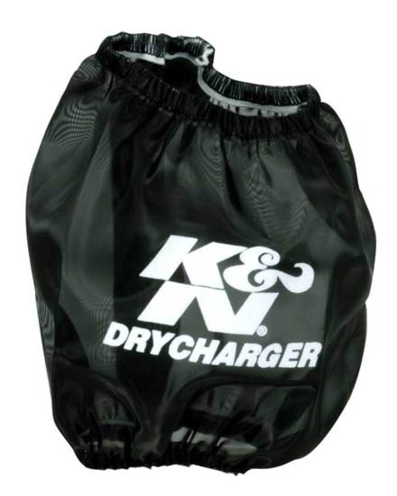 K&N Drycharger Air Filter Wrap-Round Tapered Black 4.75in Base ID x 4.5in Top ID x 4.75in H HA-6806DK