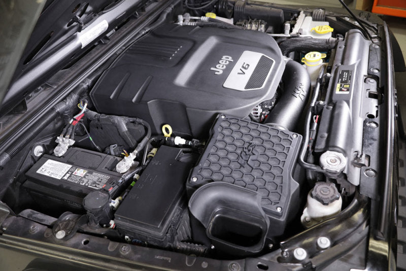 K&N 12-18 Jeep Wrangler 3.6L V6 Performance Intake Kit 57-1581