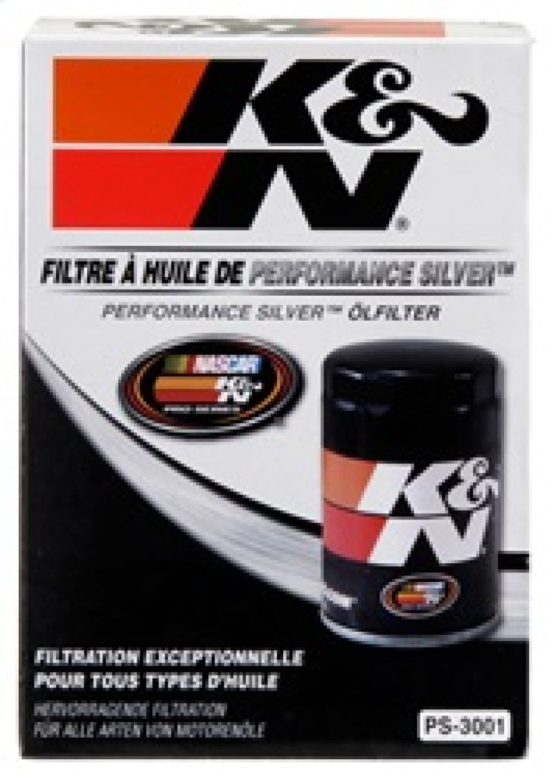 K&N Oil Filter for Ford/Audi/VW/Toyota/Mercury/Mazda/Nissan/Dodge/Lincoln/Volvo 3.656in OD PS-3001
