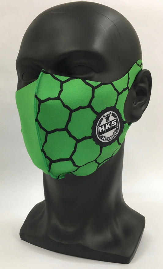 HKS Graphic Mask SPF Green - Extra Large 51007-AK327