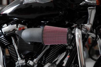 K&N 2017 Harley-Davidson H/D Touring Models Aircharger Performance Intake - Black 63-1138