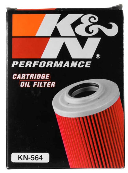 K&N Can/AM Spyder RT 998/ Buell 1125R -2.2219in OD x 0.969in ID x 3.813in H Oil Filter KN-564