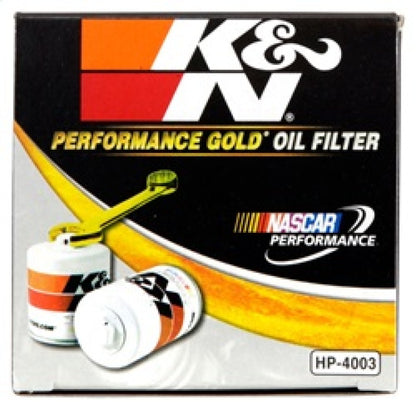 K&N Dodge Performance Gold Oil Filter HP-4003