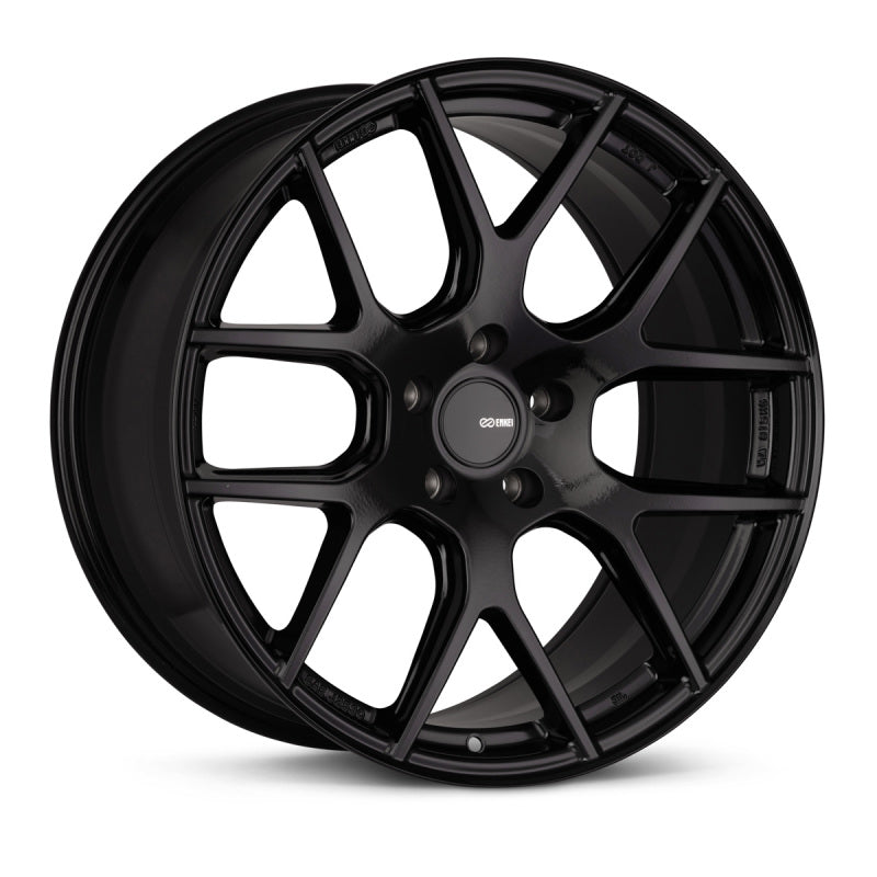Enkei XM-6 20x9.5 5x120 40mm Offset 72.6mm Bore Gloss Black Wheel 531-295-1240BK