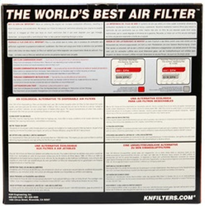 K&N 16-18 Porsche 718 Boxster H4-2.0L Drop In Air Filter 33-3078