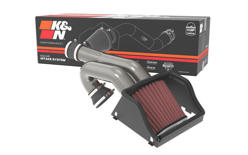 K&N 2015-22 Ford F-150 3.5L V6 Performance Air Intake System 77-2617KC