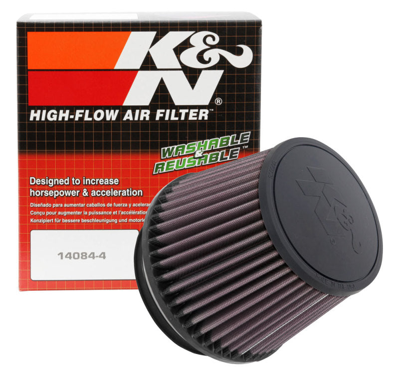 K&N Universal Clamp-On Air Filter 3-15/16in FLG / 5-1/2in B / 4-1/2in T / 4-7/16in H RU-5059