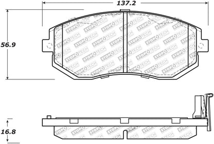 StopTech Sport Brake Pads 309.1539 309.15390